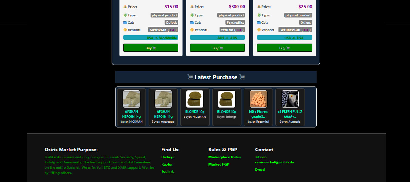 Osiris Market